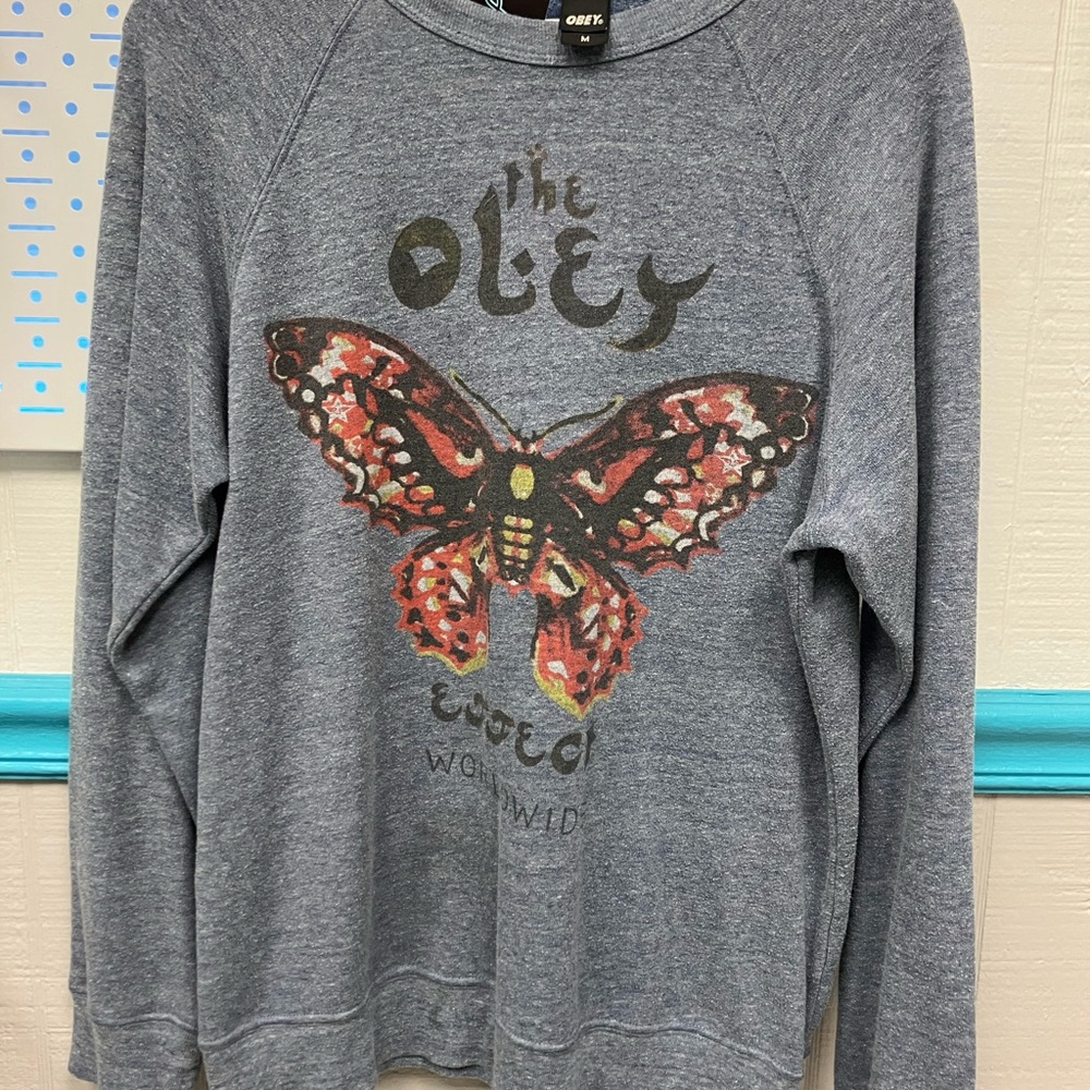 OBEY GRAPHIC SWEAT SHIRT